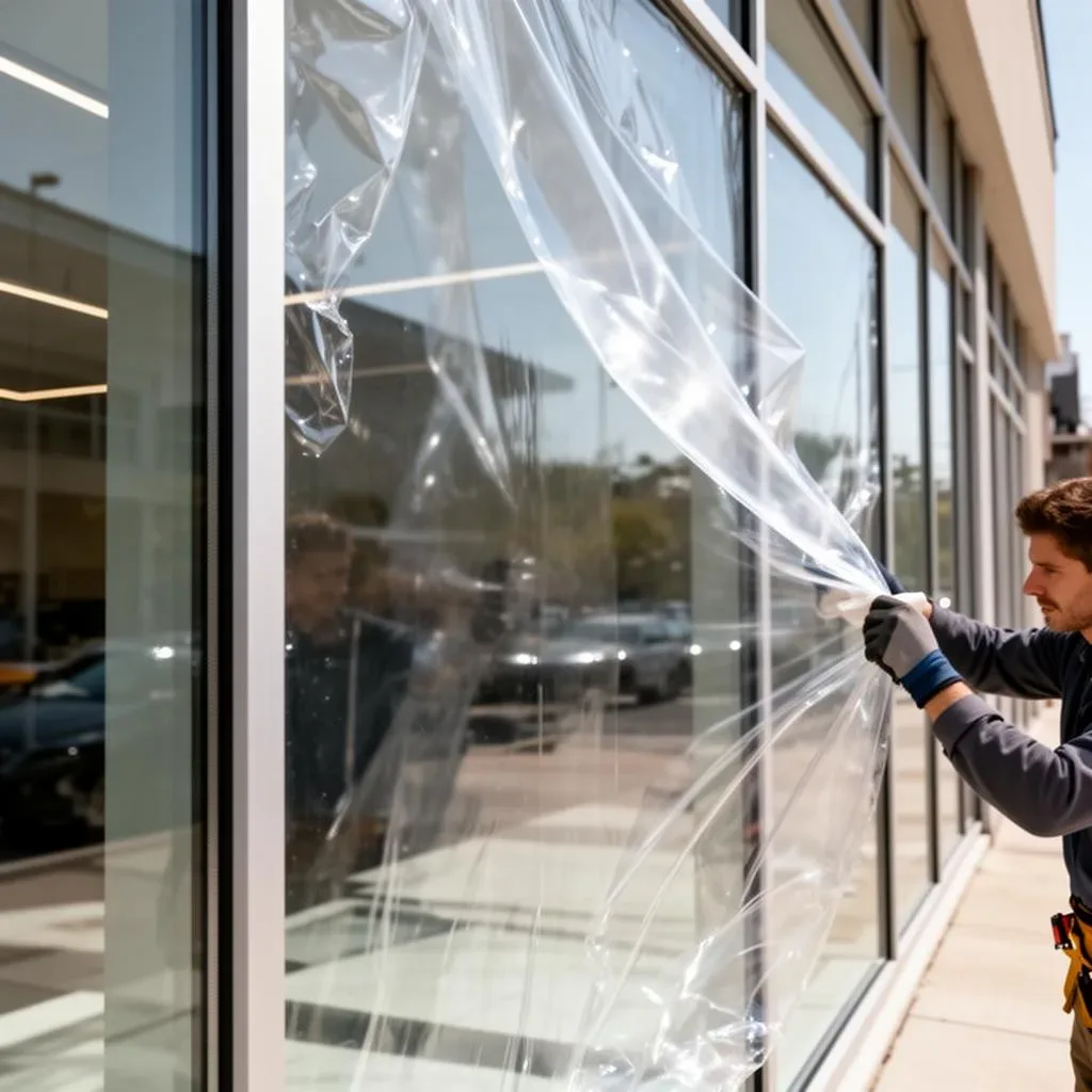 Security film installation